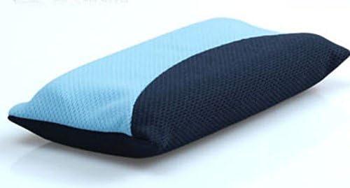 Wrist Rest Support Mouse Cushion Ergonomic Memory Foam Pillow (Light Blue - Blue)