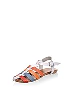 Bueno Sandalias planas (Multicolor)