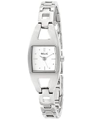 Relic Womens ZR33543 Analog Display Analog Quartz Silver Watch