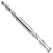YG-1 E2005 Cobalt Steel Square Nose End Mills, Inch, Long Length, Double End, Uncoated (Bright) Finish, 30 Degree Helix, For Use With All Materials