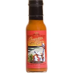 Hot Sauce, DeArbol Taqueria Style Hot Sauce, Authentic Baja Flavor. 8-Ounces, Glass Jar
