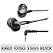 Yamaha EPH-20BL In-Ear Headphones (Each, Black)
