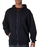 Bayside Adult Hooded Full Zipper Fleece Navy, Medium 31b6sOHiMjL. SL160 Bayside Adult Hooded Full Zipper Fleece Navy, Medium