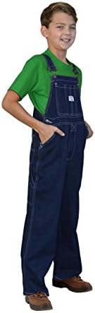 West End Blues Kids Soft Washed Denim Bib Overall Set