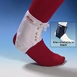Soccer Ankle Brace, White