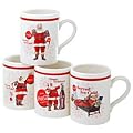 Coke Holiday Collection Mug Set of 4