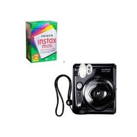 Fujifilm Instax Mini 50S Instant Photo Camera Kit, with Fujifilm Instax Mini Instant Daylight Film, Twin Pack, 20 Exposures, ISO 800.: Camera &amp; Photo