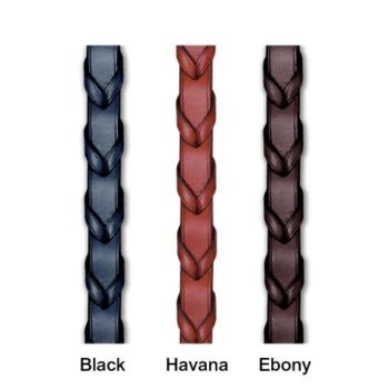 Stubben Laced Reins Havana
