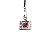 University of Wisconsin Badgers Cell Phone Charm