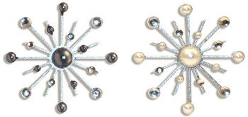 Karen Foster Design Sparkle Burst Brads Embellishments 