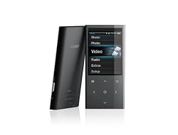 Coby 8 GB 2.4-Inch Touchpad Video MP3 Player with FM and Stereo Speaker (Black)