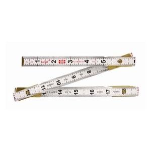 COOPER HAND TOOLS LUFKIN 626L RED END WOOD PLUMBERS' RULER - 6' (PACK OF 6)