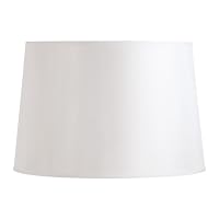 Laura Ashley SFD918 Classic 18-Inch Drum Shade, White