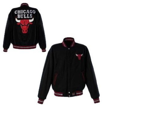 Jh Design Chicago Bulls Reversible Wool Jacket 3Xl at Amazon.com