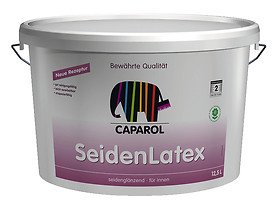 Caparol Seidenlatex Latexfarbe weiß 2,5 Liter