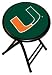 University of Miami Hurricanes Folding Bar Stool