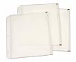 Cardinal Zippered Binder Pockets, 8.5 x 11 Inches, Clear, 3 per Pack (14201)