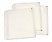 Cardinal Zippered Binder Pockets, 8.5 x 11 Inches, Clear, 3 per Pack (14201)