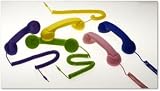 POP PHONE HANDSET IPHONE HD MIC 3.5MM PURPLE SOFT TOUCH MOSHI RETRO