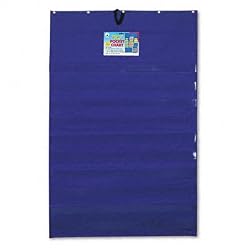 Carson-Dellosa Publishing CD-5634 Original Plus Pocket Chart with Grommets, Ten Clear Pockets, 34 x52
