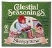 Sleepytime Herb Tea, a comforting blend of chamomile and spearmint, creates a lullaby of tender flavor to soothe your senses. This 100% natural, gentle cup of hot tea lets you curl up under a quilt of flavor and quiet the tensions of your world. The part of your day shared with Sleepytime is like coming home to find a friend waiting for you by the fire. There's no calm like the sigh from the spirit when you take this moment for rest and reflection . there's no time like Sleepytime.