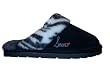 Snooki Zebra Scuff Sheepskin Slippers - Black
