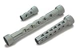Short 4" Steel Exhaust Baffles for 38mm/1.5" Motorcycle Drag Pipes