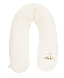 Julius Z&ouml;llner 4670410300 - Organic B&auml;r Blume Stillkissen Banane Perlen mit Applikation, ca. 190 cm