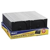 Memorex CD Jewel Cases (50-Pack)
