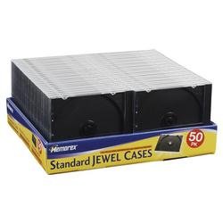 Memorex CD Jewel Cases (50-Pack)