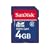 Sandisk SDSDB-4096-A11 4 GB Secure Digital High Capacity Flash Card