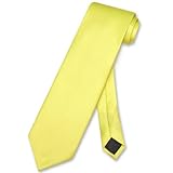 100% Silk Solid Light Golden YELLOW Neck Tie. Men's NeckTie. 100% Silk Solid Light Golden YELLOW Neck Tie. Men's NeckTie.