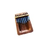 Schoenhut 8 Note Dished Thumb Piano in Walnut Finish - Schoenhut 810W