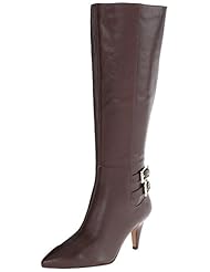 Shoes: Nine West Womens Jiado Riding Boot Boot,Dark Brown,11 M US - Nine West