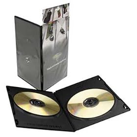 Case DVD Slim 2DVD Cap 5pk by Best Selling DVDs