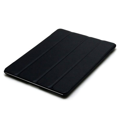 E-Stand DYSF-SMART-BLK Black PU Leather Smart Case for iPad 2
