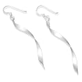 Geschwungene Ohrh�nger aus 925 Silber - SE0297
