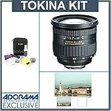 Tokina 16.5 - 135mm f/3.5-5.6 DX Zoom Lens Kit, for Nikon Digital SLR Cameras, with Tiffen 77mm UV Wide Angle Filter, Professional Lens Cleaning Kit