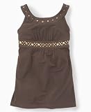 BCX Girls Studded Babydoll Top