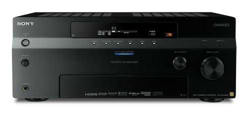 Sony STR-DA6400ES 120 Watt 7.1 multi-room A/V receiver with internet connectivity (Black)