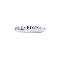 Sterling Silver "Hope" Ring by Bob Siemon