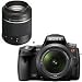 Sony Alpha DSLR SLT A35 Digital Camera with 18-55 Zoom Lens, & Sony DT 55 - 200mm f/4-5.6 Lens Camera