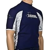 XCel Men's Shortsleeve Surf Shirt - Rashguard for Sun Protection
