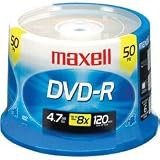 MAXELL 50-Pack DVD+R Recordable DVD (16X)
