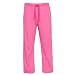 Pink Unisex Lightweight Fleece warmup tie cord cotton pants for lounging, sleep, sports. Unisex relaxed fit, available in 3 Youth sizes