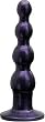 Tantus Ripple Large Anal Plug, Midnight Purple