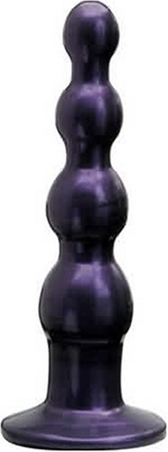 Tantus Ripple Large Anal Plug, Midnight Purple