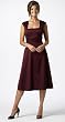 DONNA RICCO SQUARENECK DRESS