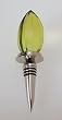 Lime Ellipse Bottle Stopper