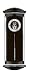 Bulova C3387 Vista Decorative Wall Collection Clock